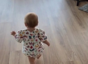 BEBA JE UGLEDALA NEPOZNATOG ČOVEKA U STANU I POTRČALA KA NJEMU: Ono što je on uradio rasplakalo je javnost (VIDEO)