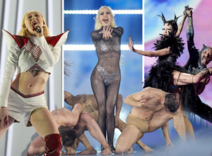 PRIZIVANJE ĐAVOLA I GOLOTINJA UZ PESMU O SPALJENOJ VEŠTICI: Ovi nastupi obeležili su prvo polufinale Evrovizije! (FOTO+VIDEO)