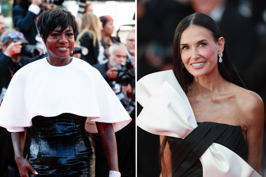 VAJOLA DEJVIS I DEMI MUR OBJASNILE ZAŠTO JE SPOJ BELE I CRNE NAJELEGANTNIJI: Završen 77. Kanski festival (FOTO)