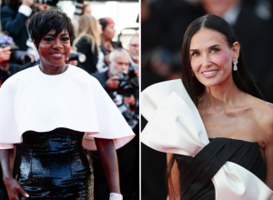 VAJOLA DEJVIS I DEMI MUR OBJASNILE ZAŠTO JE SPOJ BELE I CRNE NAJELEGANTNIJI: Završen 77. Kanski festival (FOTO)