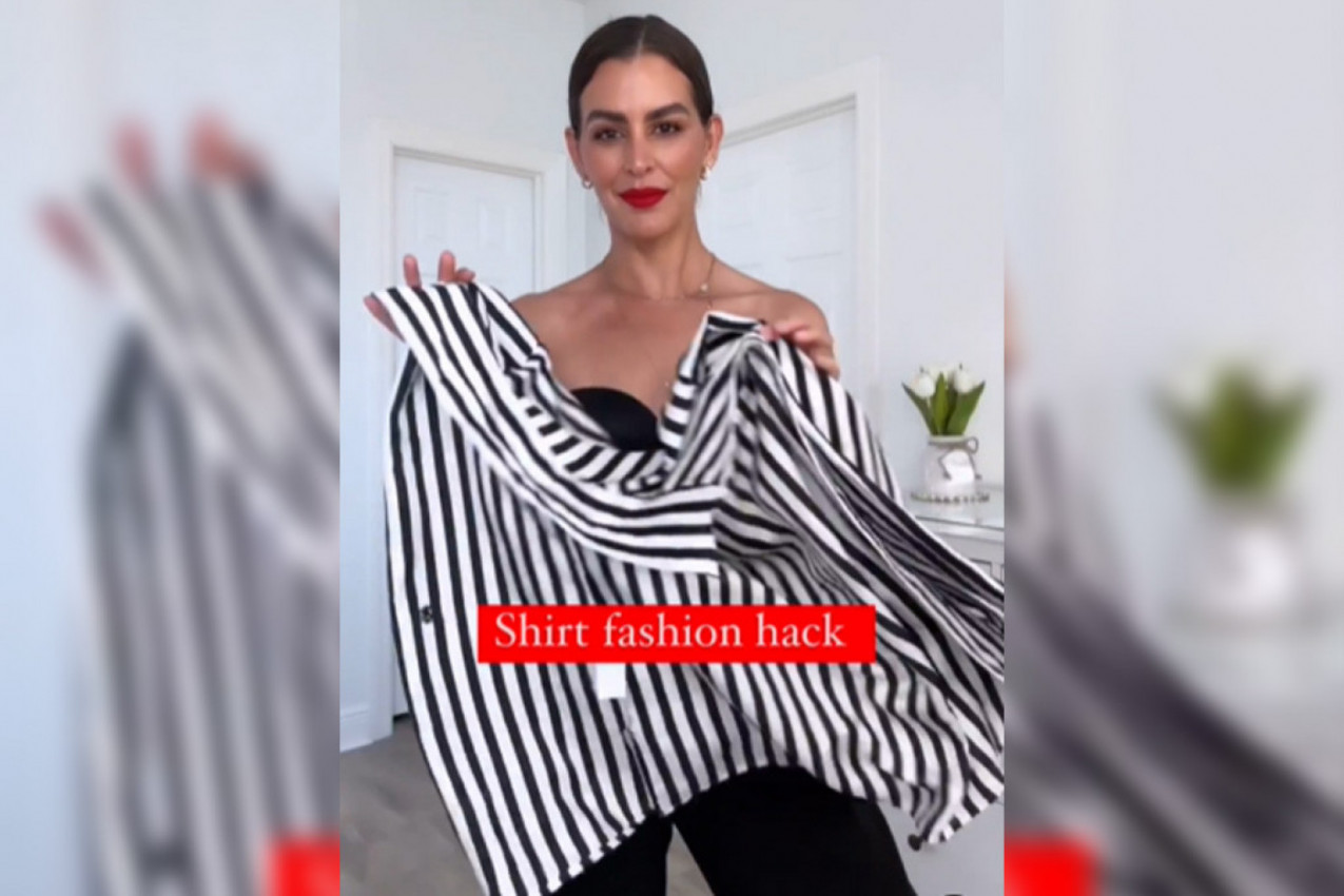 OD KOŠULJE DO TOPA I ELEGANTNE MAJICE ZA TILI ČAS: Trik koji je zaludeo žene širom sveta i koji treba da zna svaka dama! (VIDEO)