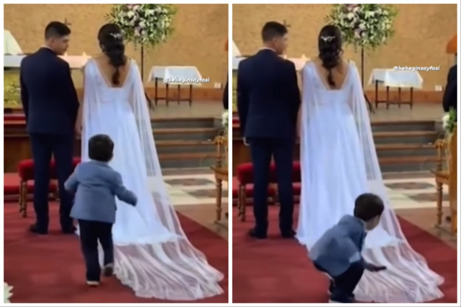 "BOLJE JE PRVO SE VENČATI PA DOBITI DETE, A NE OBRNUTO": Zbog ovog videa mnogi žele da zabrane decu na svadbama