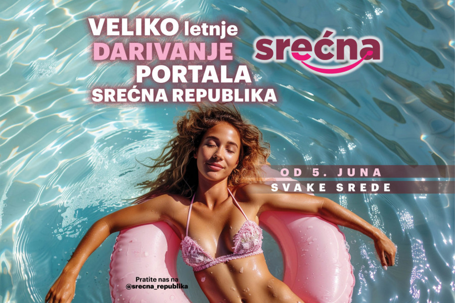 VELIKO LETNJE DARIVANJE PORTALA SREĆNA REPUBLIKA: Od sutra vas očekuju pokloni koji će ovo leto učiniti najboljim do sada!