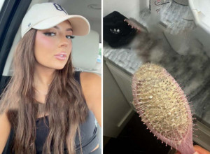 HTELA JE DA BUDE PLAVUŠA, PA UZELA DA SE BLAJHA KOD KUĆE: Ovakav fejl nikad niste videli, devojka u haosu