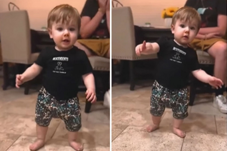 NEODOLJIVI DEČAK POSTAO ZVEZDA NA INTERNETU: Urnebesan snimak mališana koji vrcka nasmejao ljude na mrežama! (VIDEO)