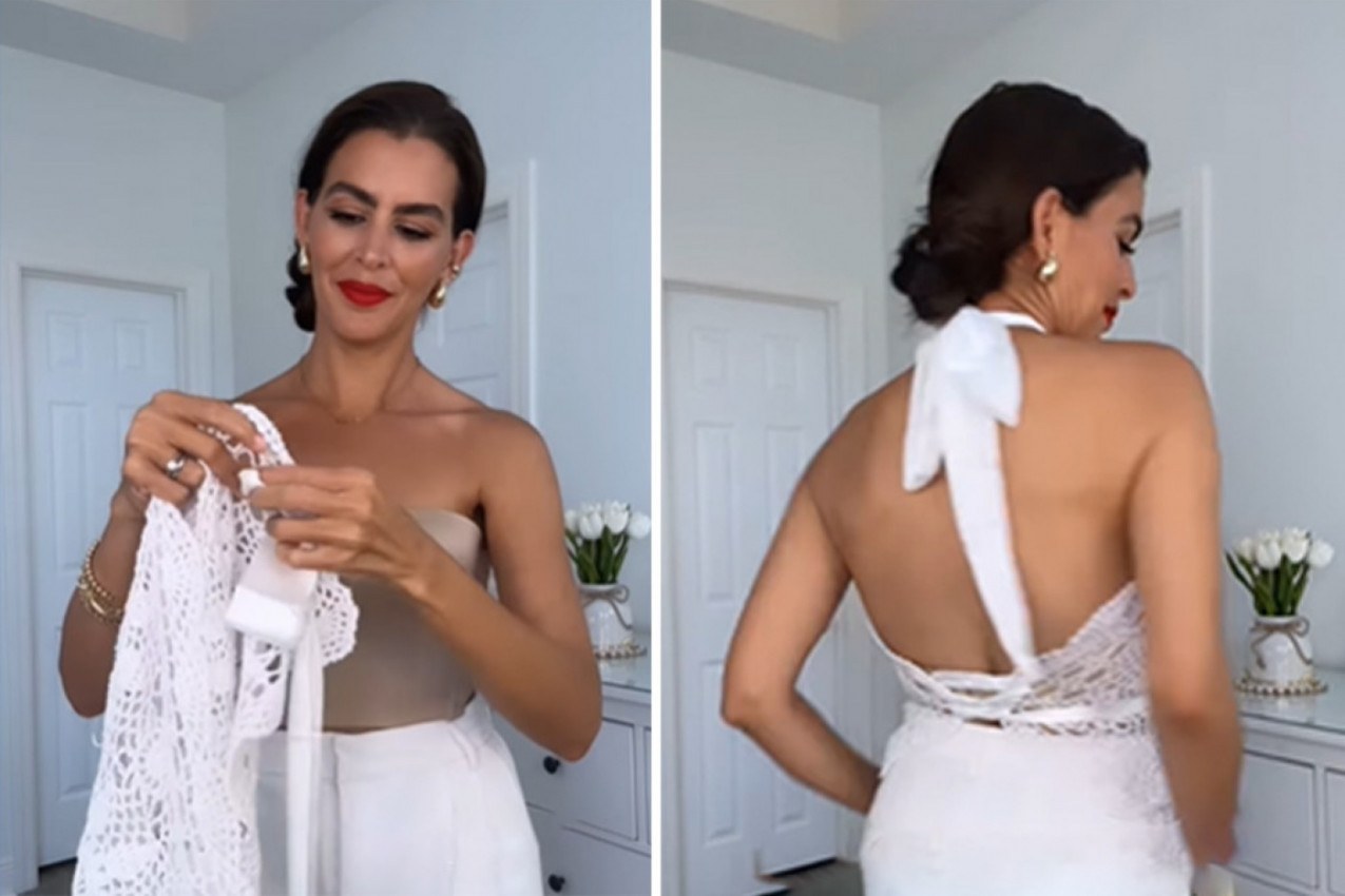 UZMITE BAKIN MILJE I NAPRAVITE TOP: U samo dva koraka dobićete šik odevni predmet, a treba vam samo ovo! (VIDEO)