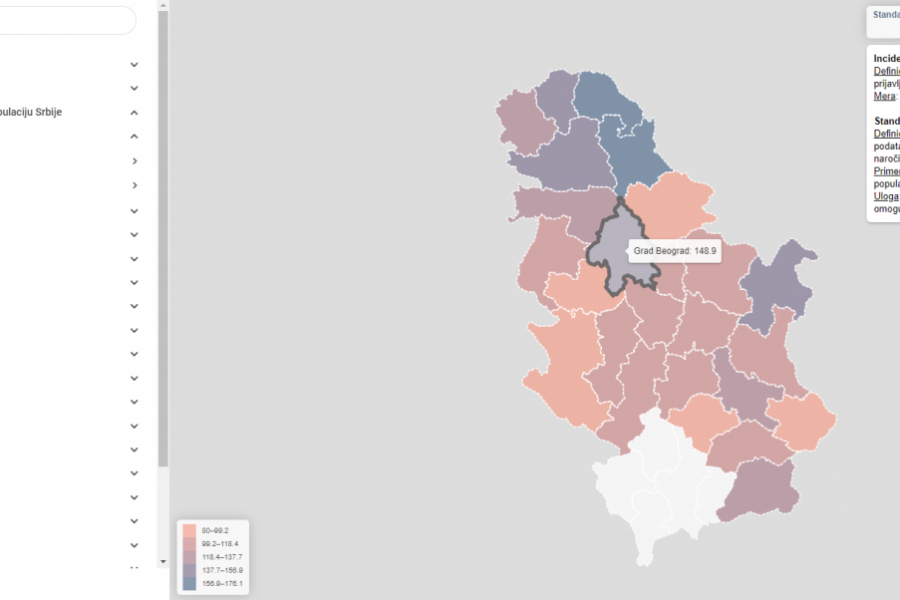 Predstavljena jedinstvena interaktivna mapa u Srbiji koja može da pomogne u prevenciji malignih oboljenja