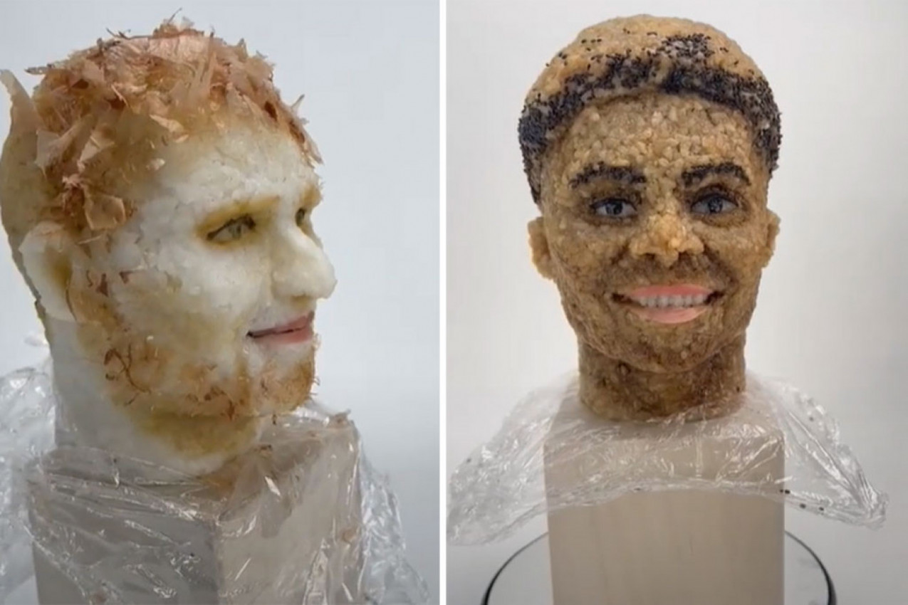 OVE SKULPTURE POZNATIH MOGU DA SE JEDU: Neobičan posao oduševio mnoge, a na "meniju" su ove slavne ličnosti! (VIDEO)