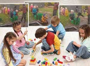 KOD NAS DECU SKLANJAJU SA KIŠE I BLATA, DOK U DANSKOJ RADE OVO: Snimak iz vrtića šokira Srbe, a evo šta je poenta