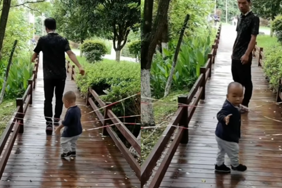 OSTAVIO GA ZAPETLJANOG U TRACI DA SE SAM IZVUČE: Otac naučio sina najvažnijoj lekciji - da ne oslanja na nikoga!