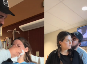 SVAKA ŽENA ZASLUŽUJE OVAKVOG MUŽA: 10 miliona ljudi oduševljeno kako on brine o suprugi posle porođaja! (VIDEO)