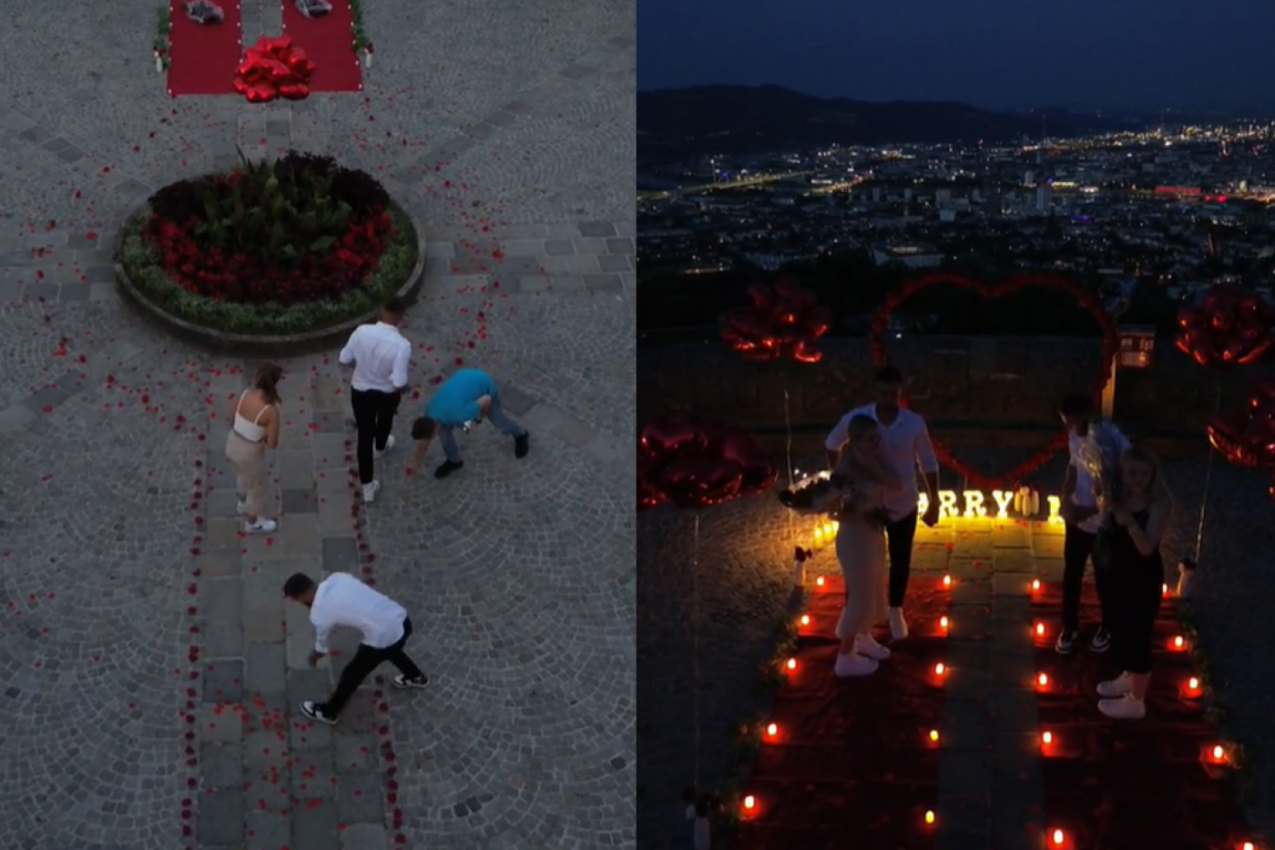 BLIZANCI ZAPROSILI SESTRE BLIZNAKINJE - VIDEO ZBOG KOG PLAČE SVET: Ništa romantičnije danas nećete videti