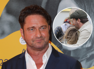 DŽERARD BATLER ZAVEO 25 GODINA MLAĐU MANEKENKU ZANOSNIH OBLINA: Par uhvaćen kako razmenjuje nežnosti nasred ulice!