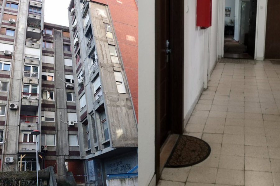 OTVORENA VRATA STANA, NJIH DVOJE LEŽE U KREVETU I NADZIRU KOMŠIJE: Prizor iz zgrade u Srbiji šokirao sve (FOTO)