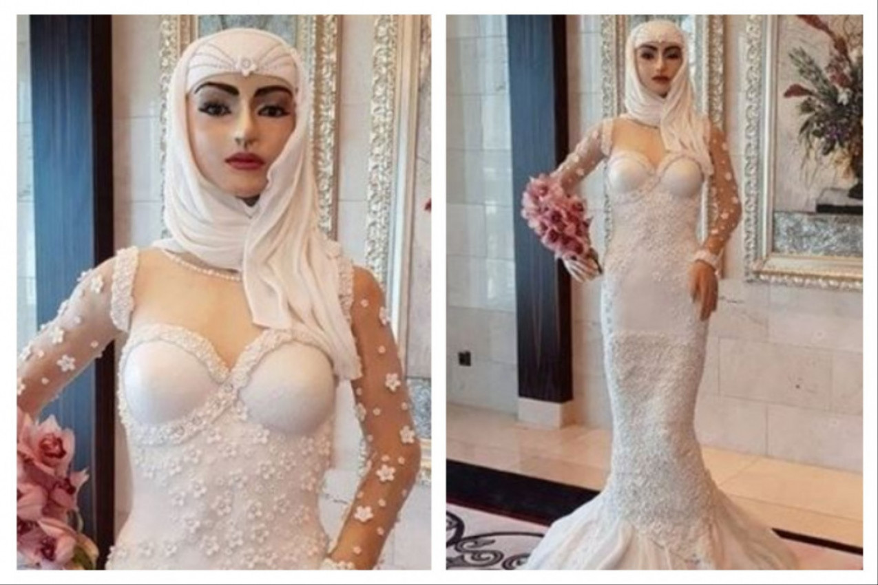 JESTE LI IKADA VIDELI TORTU U PRIRODNOJ VELIČINI NEVESTE? Komentari pljušte: "Pazite da ne pojedete celu mladu!" (FOTO)