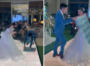 SUPRUGI NAPRAVIO TEPIH OD PRAVIH PARA: Pod noge joj je bacio tačno OVOLIKO - kakvo bahaćenje (VIDEO)