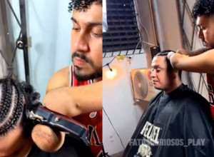 FRIZER BEZ ŠAKA UHVATIO MAŠINICU I OD KLIJENTA NAPRAVIO ČUDO: Video koji je obišao svet, ovo nije realno