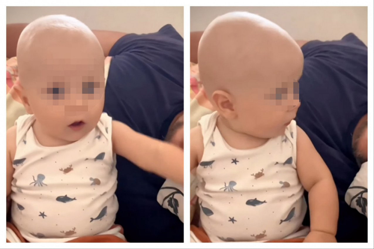 KADA JE TATA ZAHRKAO BEBA JE BILA VAN SEBE OD STRAHA: Pokušala je da pobegne, a zaboravila da ne zna ni da hoda! (VIDEO)