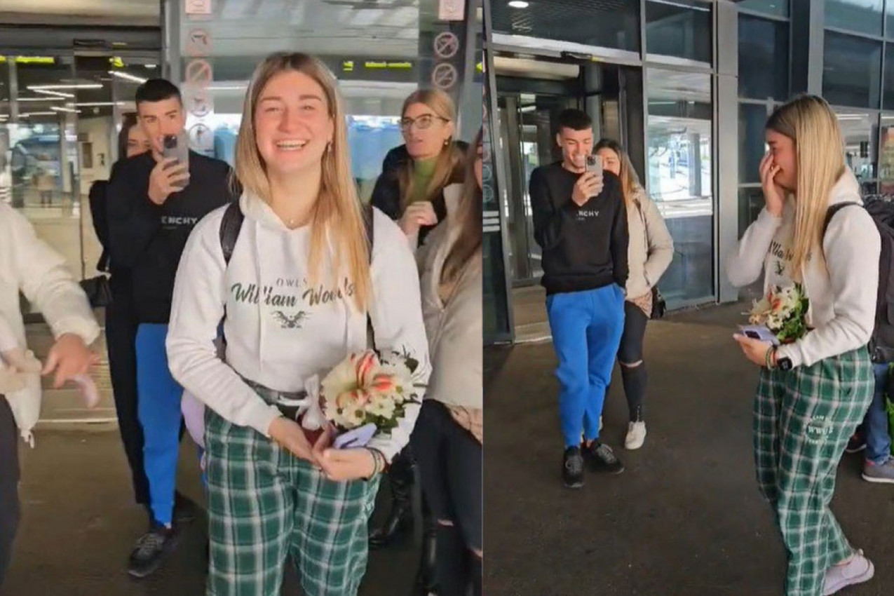 NINA JE STIGLA U SRBIJU, NE SLUTEĆI ŠTA JOJ SE SPREMA: Ovakvo iznenađenje nije očekivala, isplakala reku suza (VIDEO)