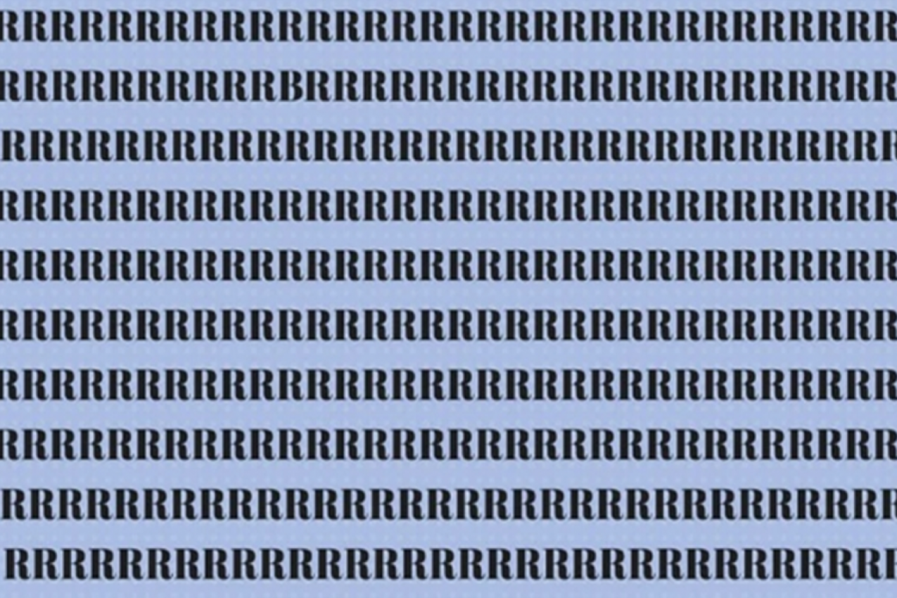 AKO PRONAĐETE DVA SLOVA B ZA 8 SEKUNDI IMATE MOZAK KAO KOMPJUTER: Tu je i rešenje, ali prvo dobro pogledajte