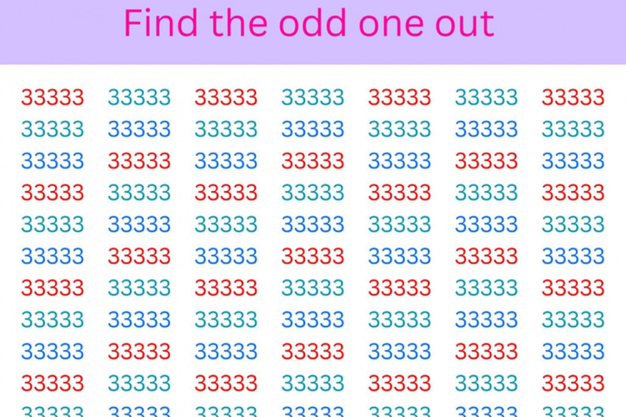 SAMO NAJINTELIGENTNIJI MOGU DA NAĐU DRUGAČIJI BROJ ZA MANJE OD 20 SEKUNDI: Mozgalica koja će vas izludeti