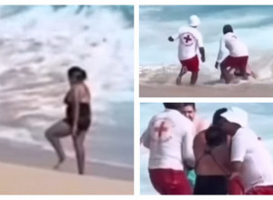 UMESTO DA JE SPAŠAVA, MUŽ PUSTIO SUPRUGU DA SE DAVI: Svima potekle suze, ali OD SMEHA, niko ga ni ne osuđuje! (VIDEO)