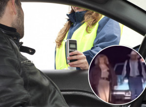 POLICAJKA NIKAKO NIJE MOGLA DA NATERA VOZAČA DA PRIZNA DA JE PIJAN: Onda ga je odao ples, a svi prasnuli u smeh! (VIDEO)