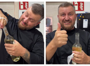 BAŠ VAM SE PIJE VINO, A PRI RUCI NEMATE VADIČEP: Uz trik ovog šefa kuhinje više nećete imati nikakvih problema! (VIDEO)