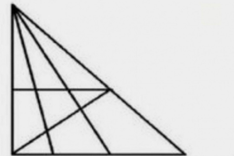 NAJTEŽA MOZGALICA IKADA, SAMO SUPER INTELIGENTNI MOGU DA JE REŠE: Koliko trouglova vidite, odgovor je ŠOK! (FOTO)