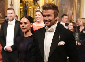 Dejvid i Viktorija Bekam stigli su u Bakingemsku palatu u čast državne posete katarskog emira Tamima bin Hamada Al Tanija.