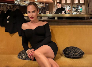 MARIJANA MATEUS JE PONOVO SPREMNA ZA LOV: Ultramini leopard haljina najdubljeg dekoltea otkrila izazovan crni negliže! (FOTO)