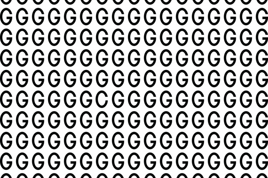 OVO NE MOŽE DA URADI 99 ODSTO LJUDI, NAĐITE JEDINO SLOVO C ZA 6 SEKUNDI: Samo ljudi sa "skenerom" u očima ovo mogu (FOTO)