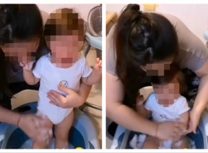 MAJKA MONSTRUM! NATERALA BEBU DA BOSA STOJI U LEDENOM SNEGU: Šokiraćete se kad čujete razlog, reagovala i policija! (VIDEO)