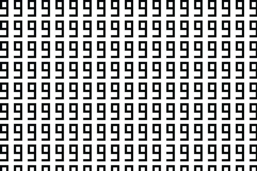 ISPRED NOSA VAM JE, A VI GA NE VIDITE, SAMO 2 ODSTO LJUDI MOŽE DA PRONAĐE BROJ 3 ZA 7 SEKUNDI: Super mozgalica za najpametnije (FOTO)