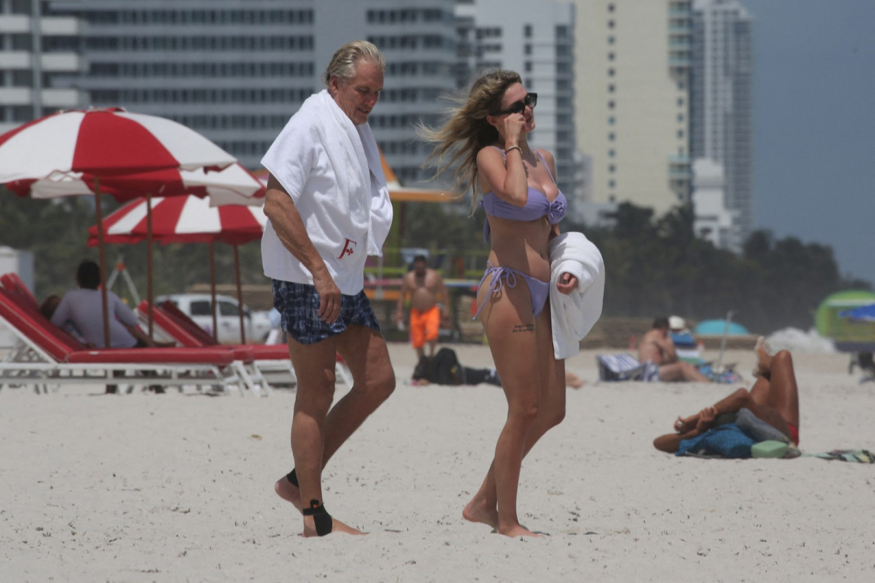 Glumac Dolf Lundgren (63) sa 38 godina mlađom suprugom Emom Krokdal