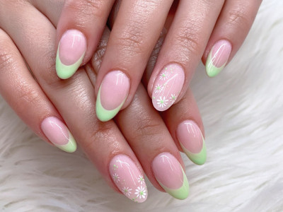 Zeleni francuski manikir