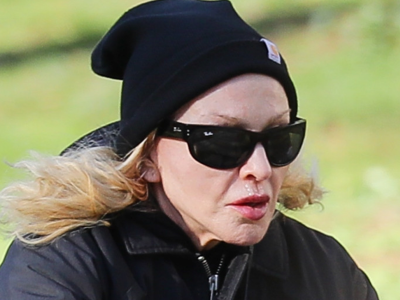 Pevačica Madona u opuštenom izadnju