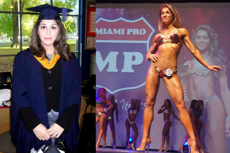 Učiteljica Nataša promenila karijeru - smernu svedenu odeću Kostalasova iz Hertfordšira zamenila je tegovima i bikinijem i postala jedna od najboljih bodibilderki u Engleskoj!