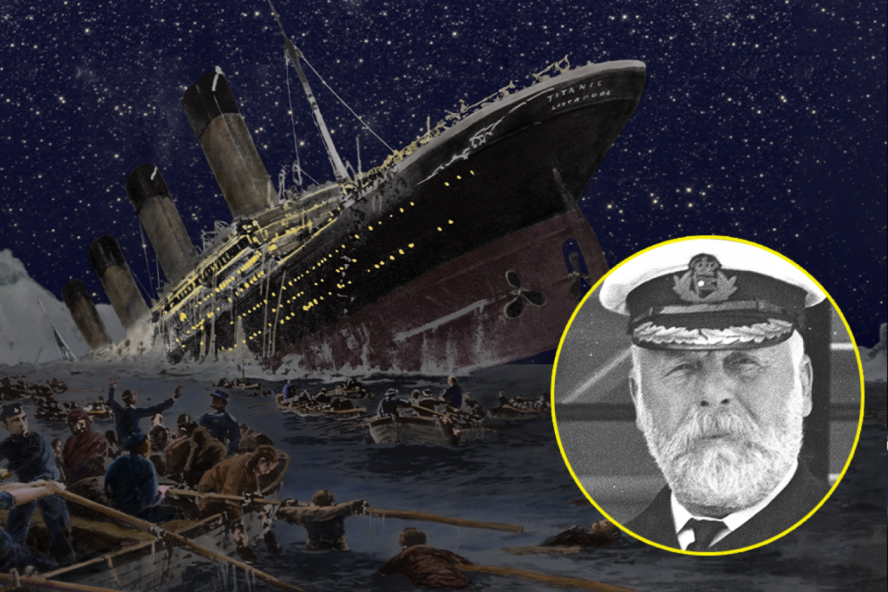 ISPLIVALA JEZIVA ISTINA O SMRTI KAPETANA TITANIKA: Bio je sklon alkoholu, ignorisao je upozorenje o ledenom bregu, a evo kako je zaista UMRO! (FOTO)