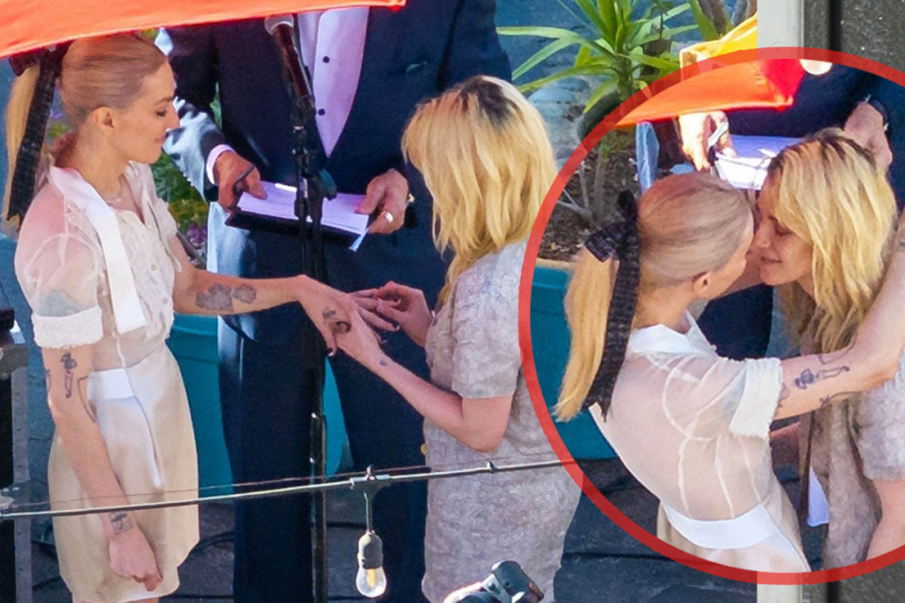 Udala se Kristin Stjuart - Poznata holivudska glumica i zvezda Sumrak sage izgovorila je sudbonosno "da" devojci Dilan Mejer.