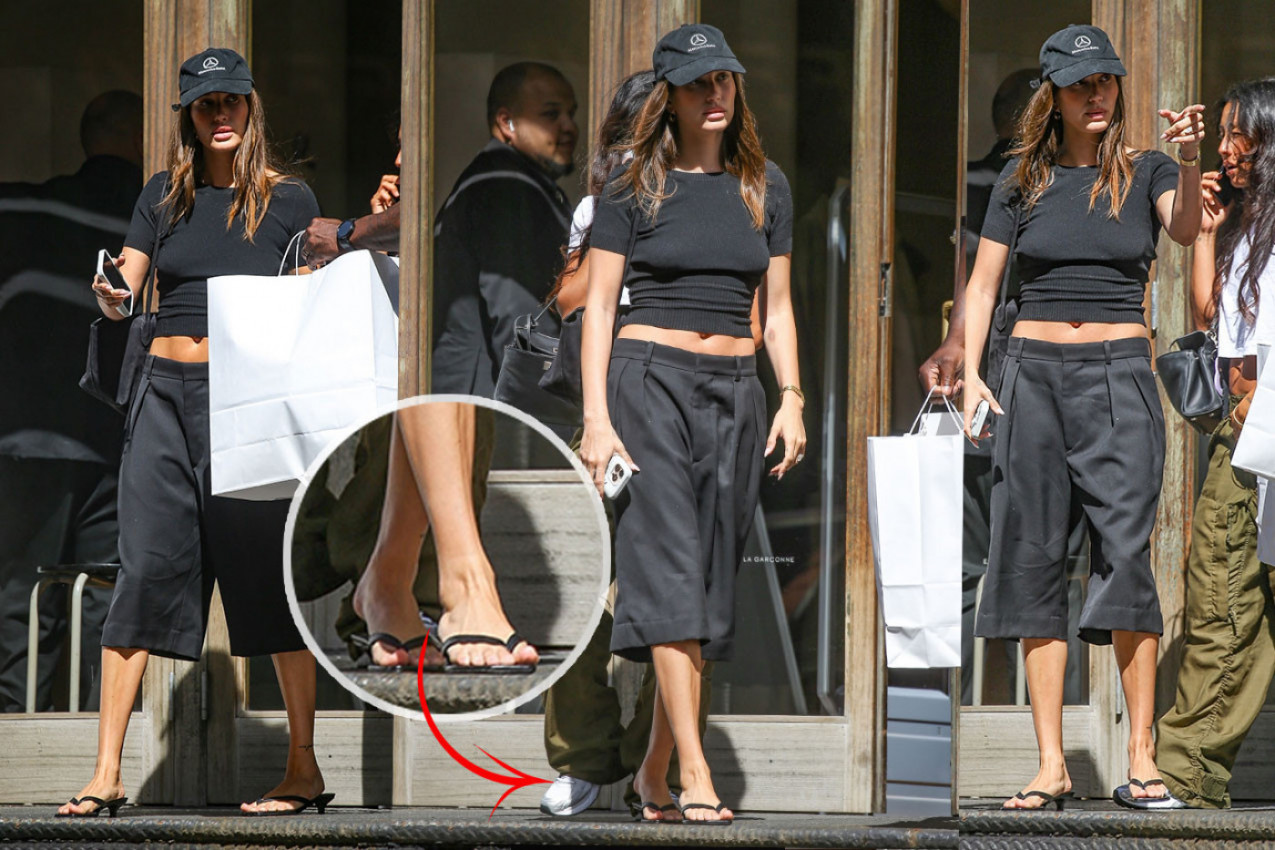 Manekenka Hejli Biber ponela je model obuće koja će ovog leta biti potpuni hit - japanke na štiklu! Da li biste ih nosile?