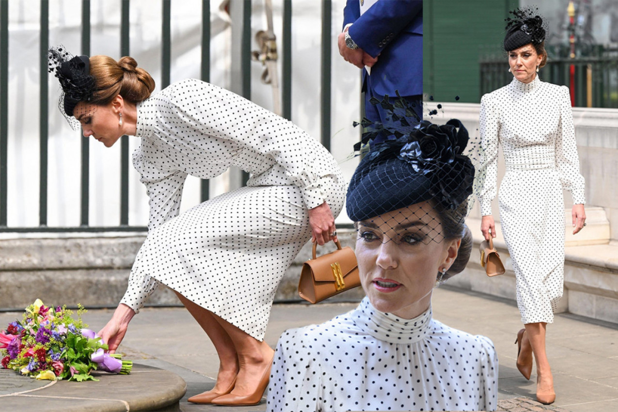 Ceo svet gledao u Kejt Midlton - Princeza od Velsa ponovo je briljirala izborom odeće, ovog puta na nacionalnoj službi zahvalnosti povodom 80. godišnjice Dana pobede u Evropi.