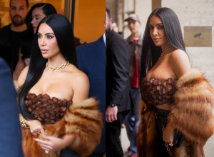 BAŠ JE BRIGA ZA ZABRANU GOLOTINJE, KIM KARDAŠIJAN  OSKUDNO OBUČENA U KANU: Svi se pitaju da li ima donji veš  (FOTO)