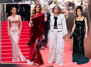 Koja dama je ponela najlepšu toaletu pete večeri Kanskog festivala? Prisutni bukvalno nisu znali gde pre da gledaju - Eva Longorija, Karla Bruni, Hale Beri, Selma Hajek...