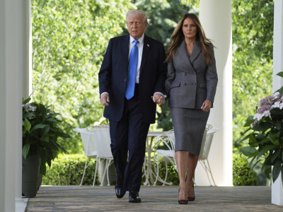 Melanija i Donald Tramp
