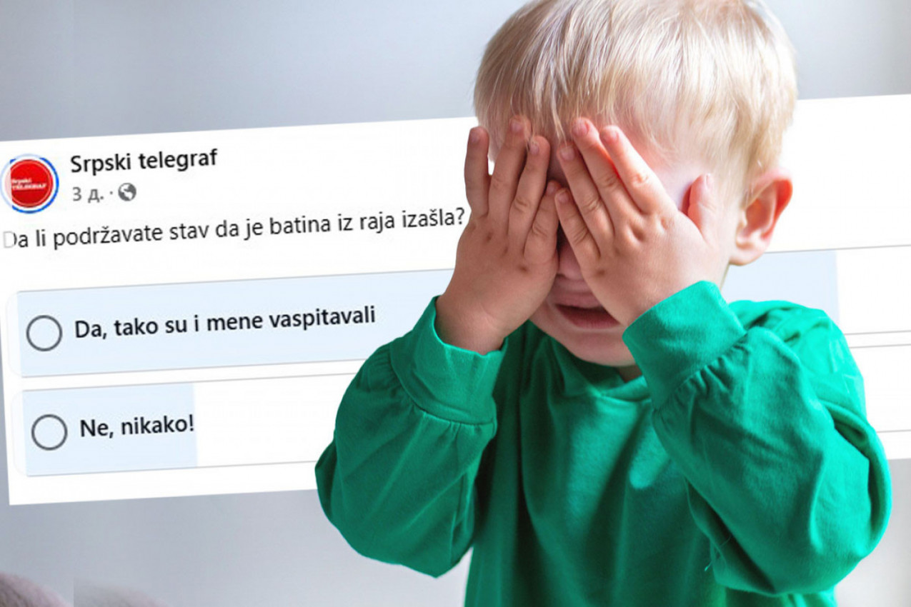 PITALI SMO SRBE DA LI JE BATINA IZ RAJA IZAŠLA, a njihov odgovor će vas iznenaditi: Roditelji koji ovako kažnjavaju decu vode se jednim uverenjem