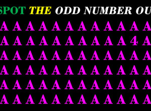 AKO ZA 5 SEKUNDI MOŽETE DA PRONAĐETE JEDINI BROJ 4, VI SPADATE U 3 ODSTO GENIJALACA! Proverite da li zaista imate snajperski vid (FOTO)