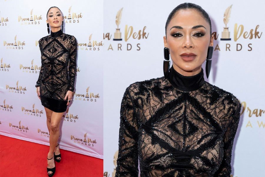 Posle dužeg vremena Nikol Šerzinger se pojavila na crvenom tepihu u Njujorku u smeloj crnoj čipkastoj kratkoj haljini koja je isticala njene noge