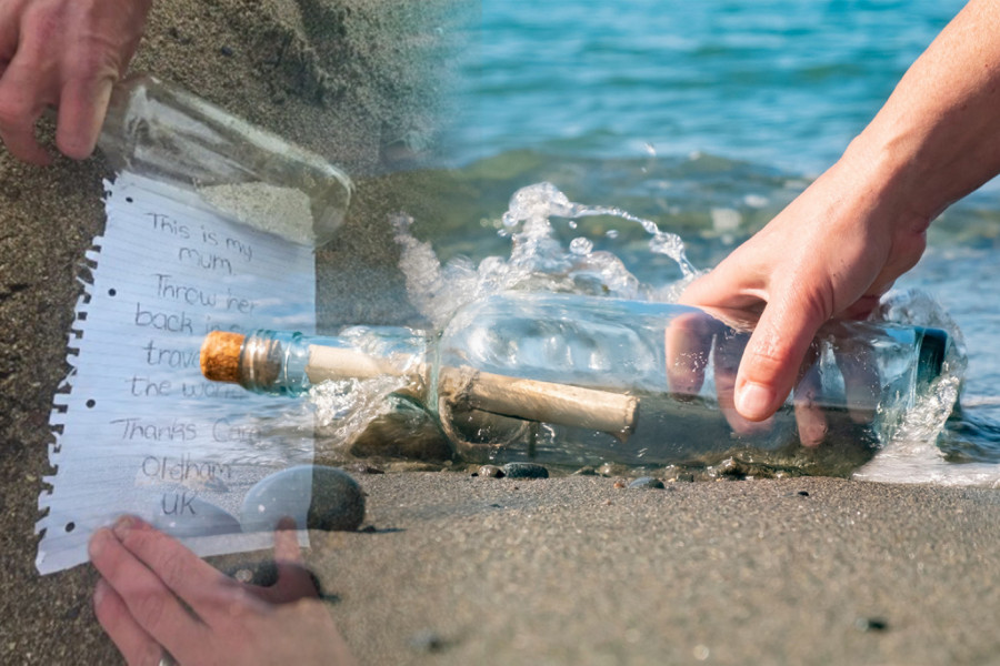 NA PLAŽI SU PRONAŠLI PORUKU U BOCI, PROČITALI JE I PLAKALI KAO KIŠA: Vratili su je u more, a ove reči su rastužile sve! (FOTO)