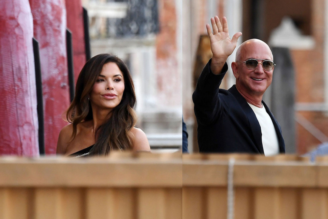 Loren i Bezos stigli u Veneciju na poslednje pripreme za venčanje: Ona sve oduševila u pripijenoj crnoj haljini